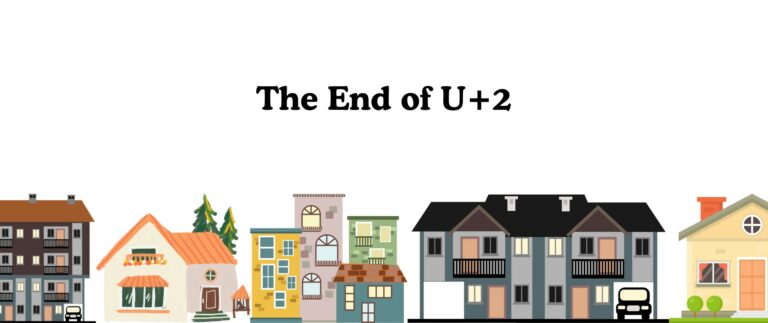 The End of U+2